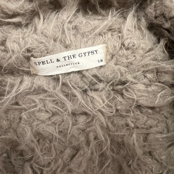 Spell and the Gypsy Long Green coat size S/M - Picture 7 of 8